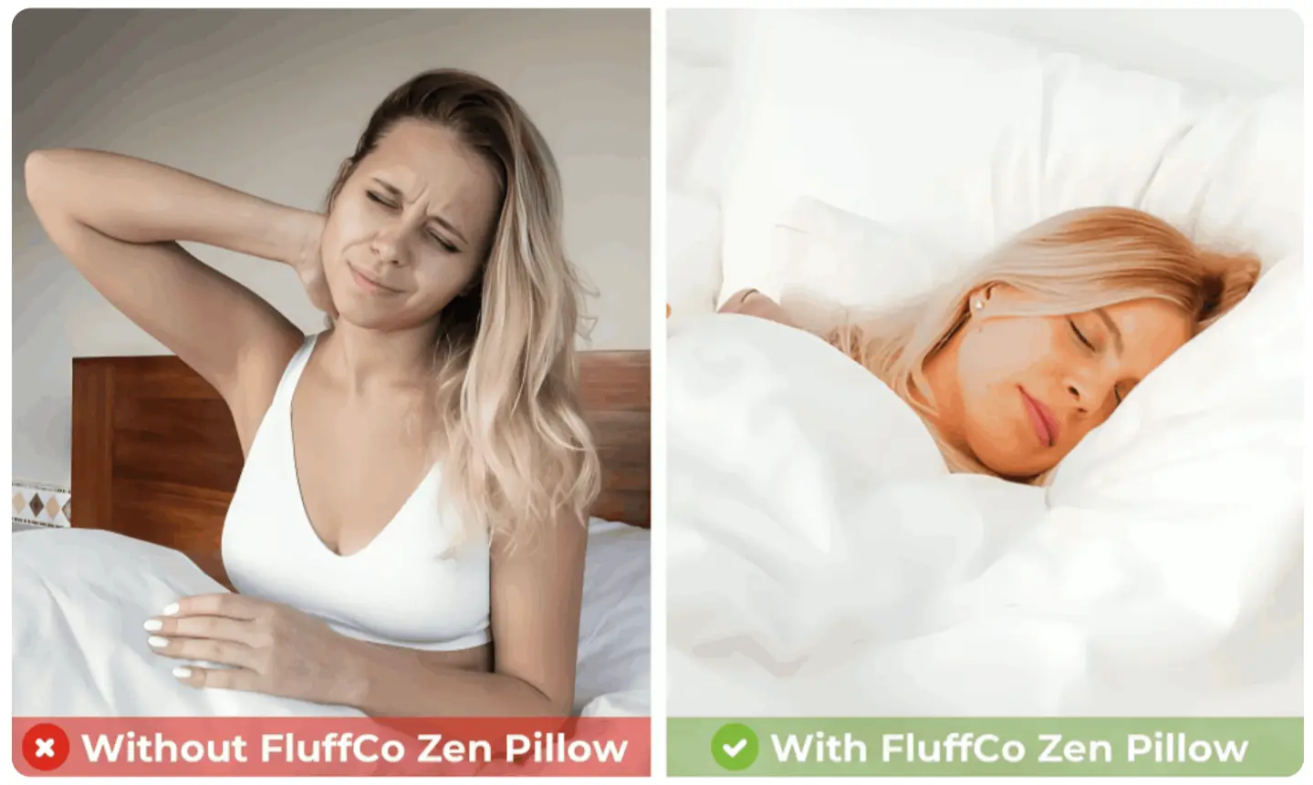 FluffCo Zen Pillow